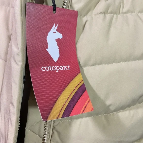 Cotopaxi Women’s Alivio Down Jacket Sz Medium Grain MSRP$275 650 Fill New W Tags - Picture 5 of 16